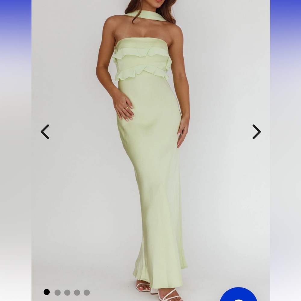Selfie Leslie Light Green Wedding Dress